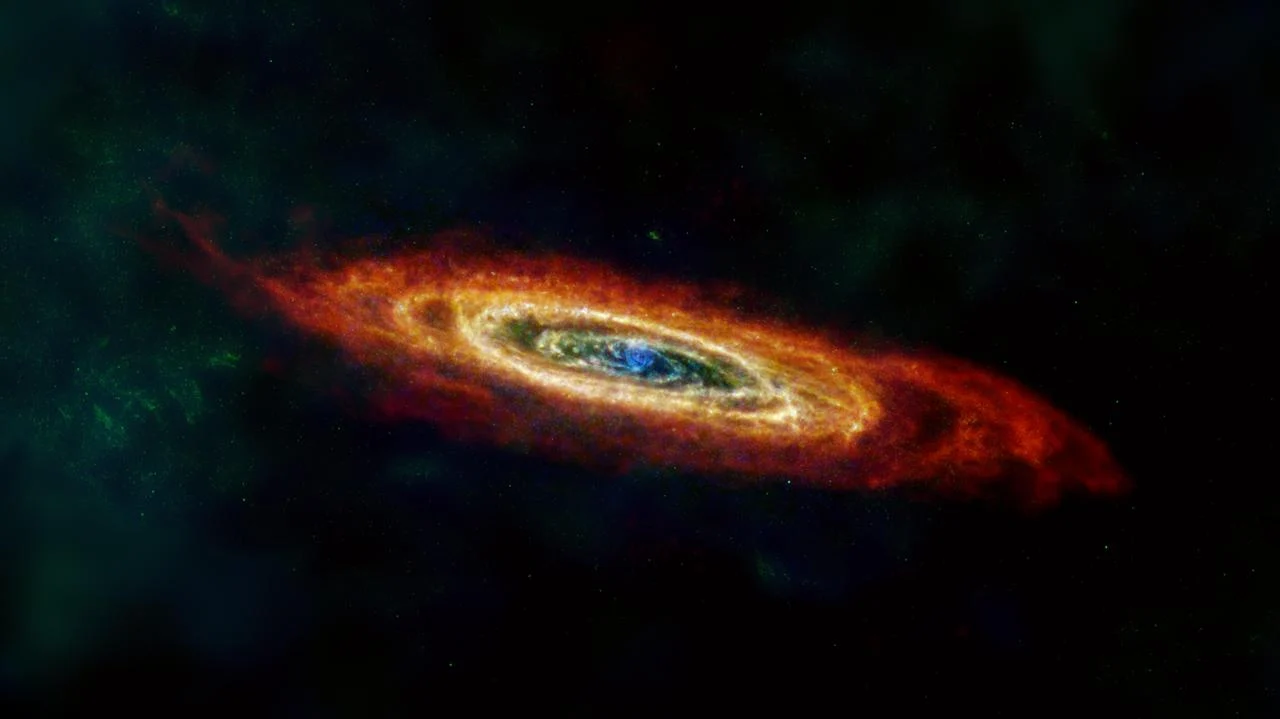 Andromeda Galaxy by Sam Rivera